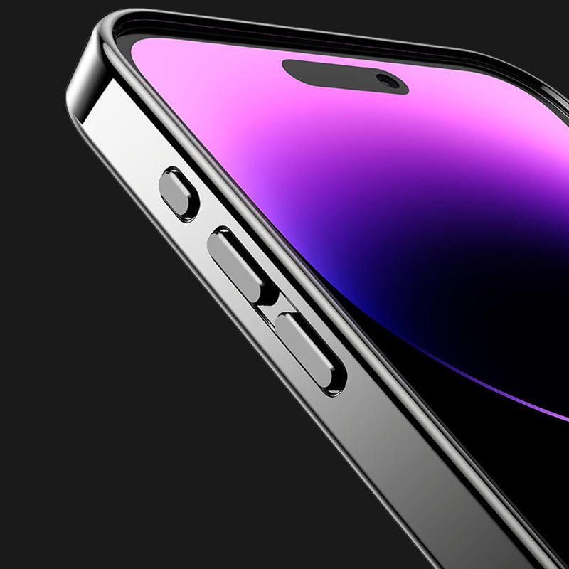 For iPhone 14 Pro Max Case Vertical Texture PC+TPU Phone Cover with Lens Film For iPhone 14 Pro Max Case Vertical Texture PC+TPU Phone Cover with Lens Film